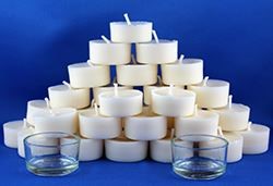 Bild für Kategorie Teelichte Rapswachs