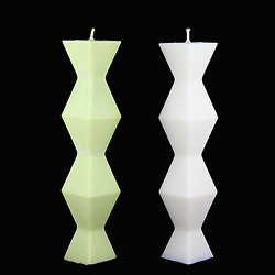 Zeige Details für Rapswachskerzen Oktaeder Bild von Rapswachskerzen Oktaeder