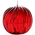 Zeige Details für Spiralkugelkerzen "Rubin" rot Bild von Spiralkugelkerzen "Rubin" rot