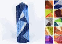 Zeige Details für Flachstufe Stearinkerzen, Schichtkerzen Bild von Flachstufe Stearinkerzen, Schichtkerzen