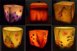 Windlichter aus Wachs