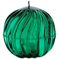 Spiralkugelkerzen "Smaragd" grün