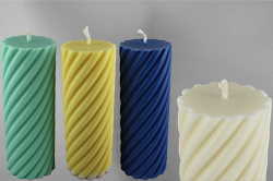 Raps Spiralzylinder, pastellfarben