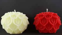 3D-Lotusblumenkerzen Bienenwachs
