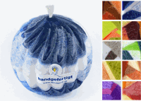 Stearinkerzen Spiralkugel, Schichtkerzen