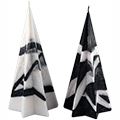 Stearinkerzen Sternkegelpyramide "Zebra"