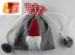 Bild von Karneol SoapRock + Weihnachtsbeutel