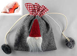 Bild von Feuer Geode SoapRock + Weihnachtsbeutel