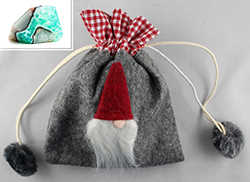 Bild von Aqua Geode SoapRock + Weihnachtsbeutel
